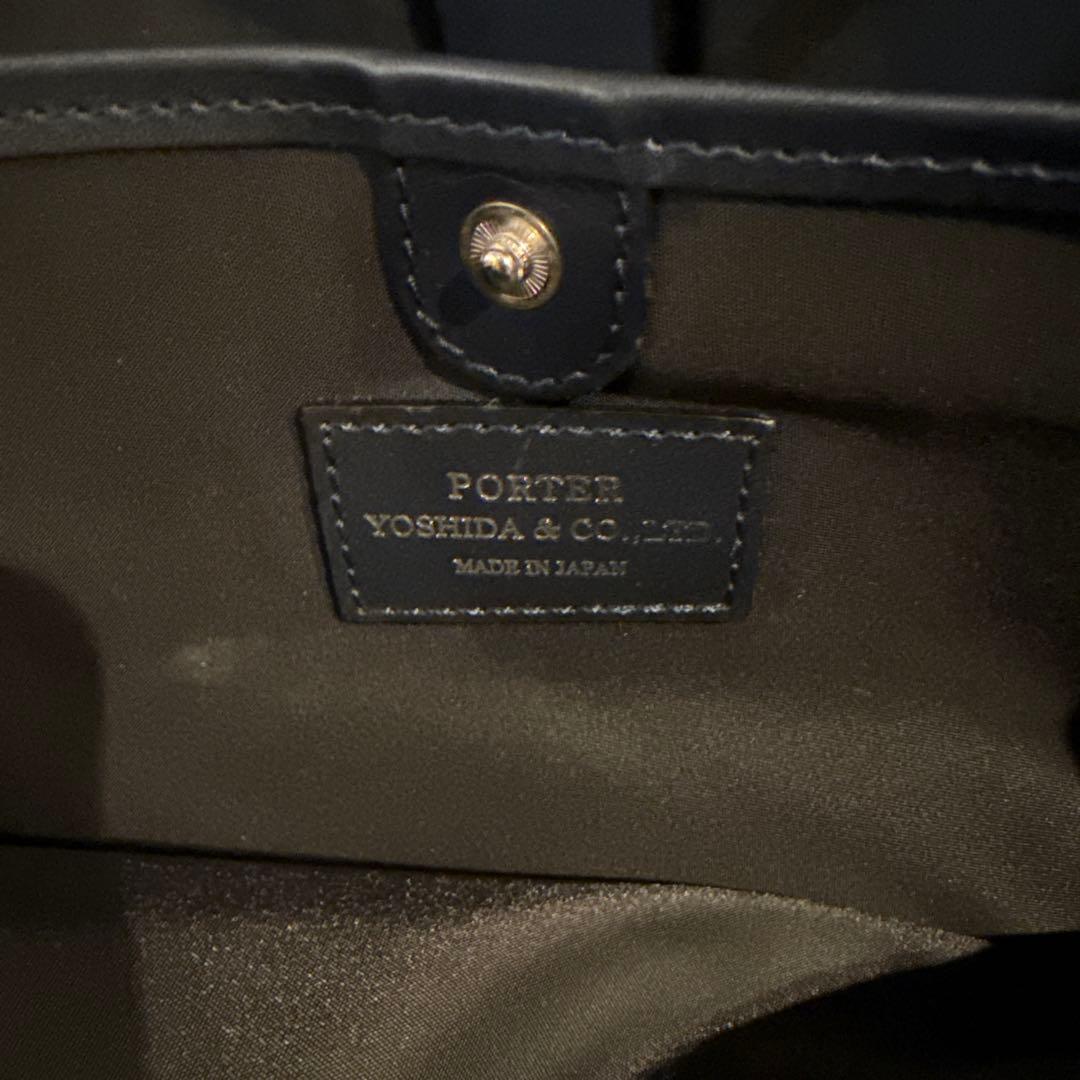 黒レザー ビジネスバッグ 3ポケット