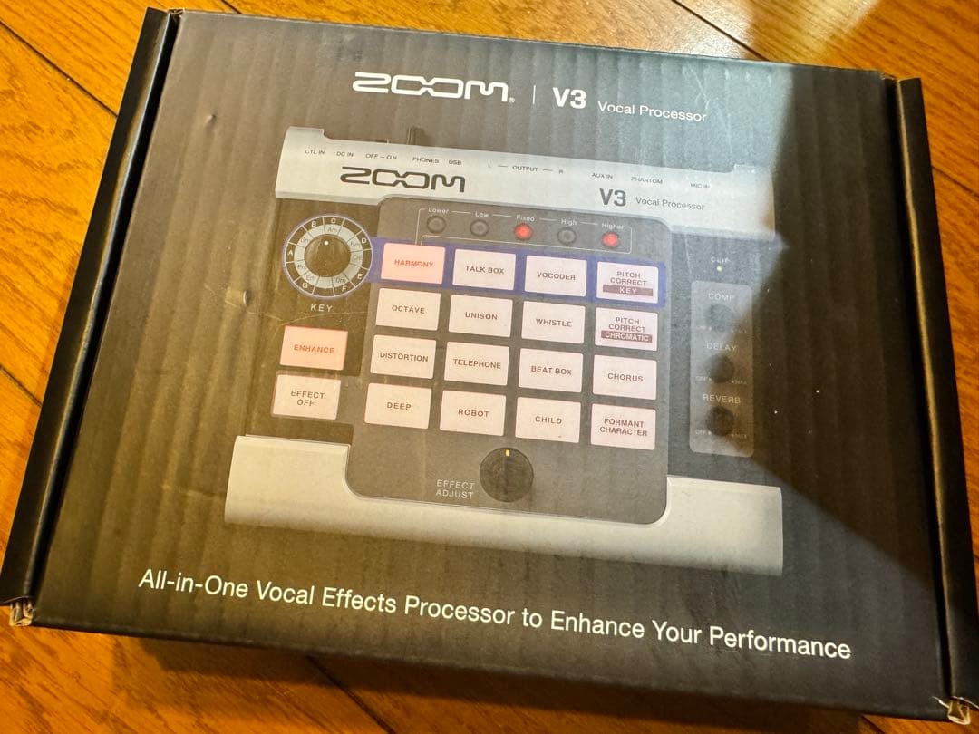 Zoom V3 マイクミキサーセット マイク、スタンド、配線付き