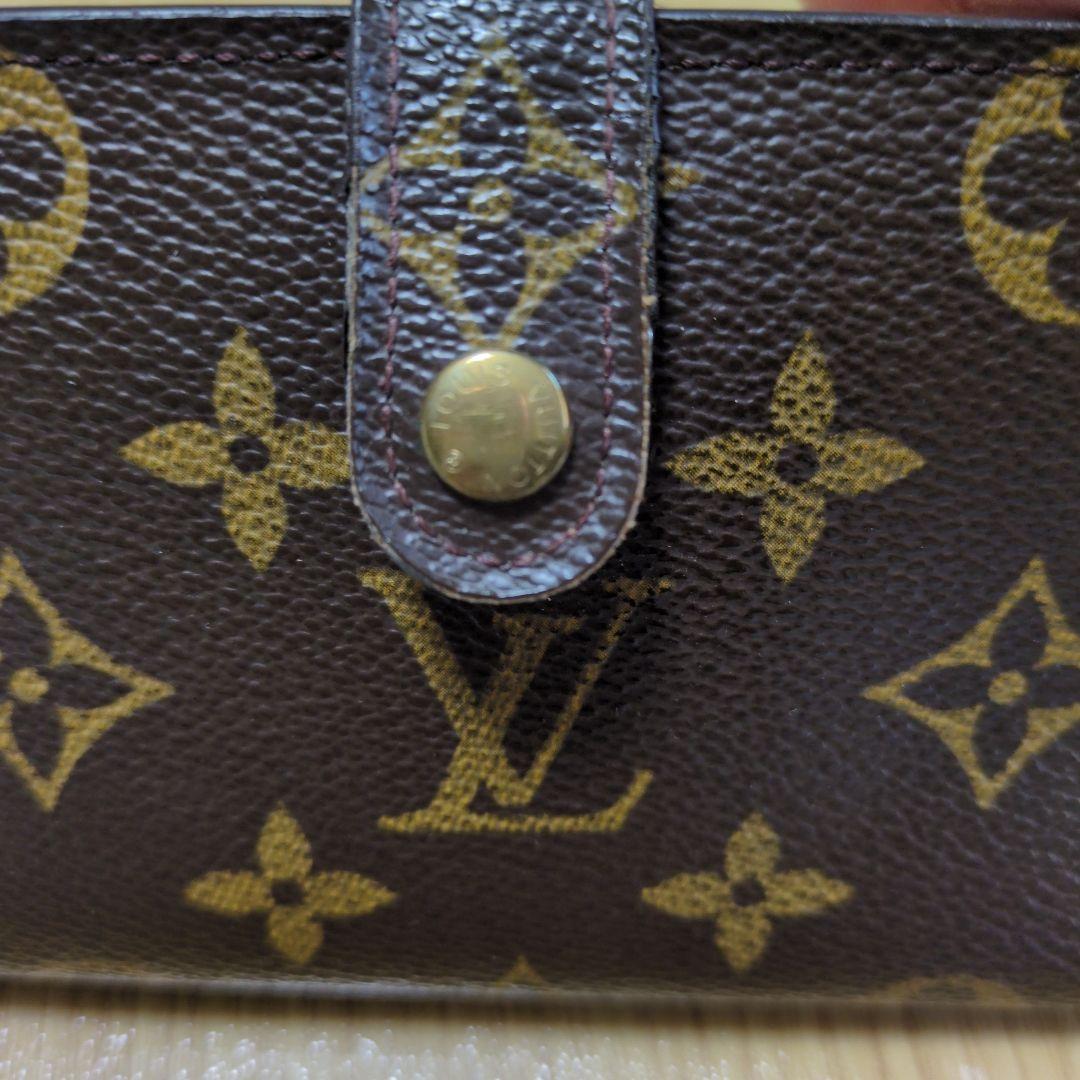 がま口　財布 ルイヴィトン　モノグラム ヴィエノワ がま口 折り財布