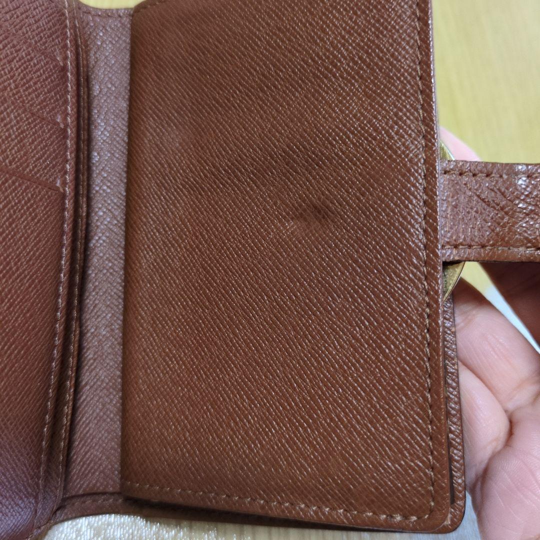 がま口　財布 ルイヴィトン　モノグラム ヴィエノワ がま口 折り財布