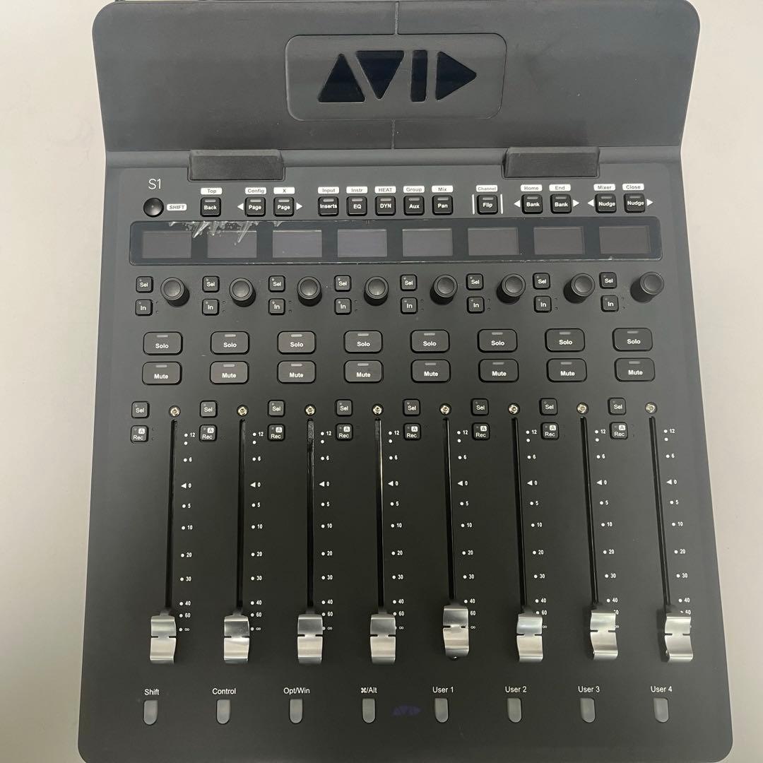 Avid S1 コントロールサーフェス Pro Tools フェーダー