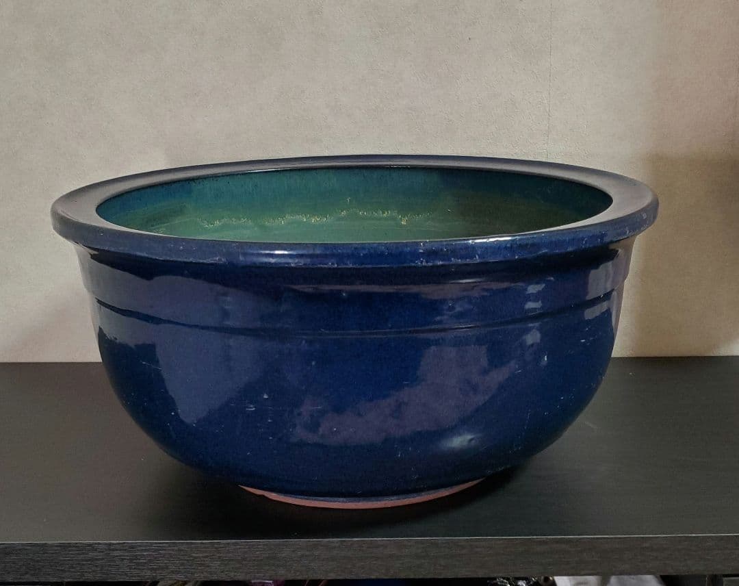 火鉢 金魚鉢 陶器鉢 植木鉢 アンティーク 睡蓮鉢