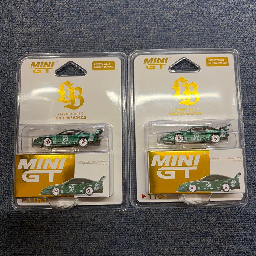 MINI GT 1/64 180SX オートサロン2026 リバティーウォーク