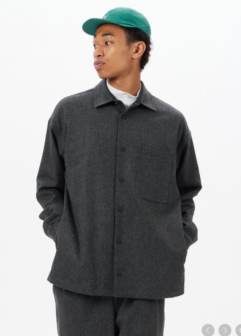 ニュートラルワークス CPOシャツジャケット（ユニセックス）XS