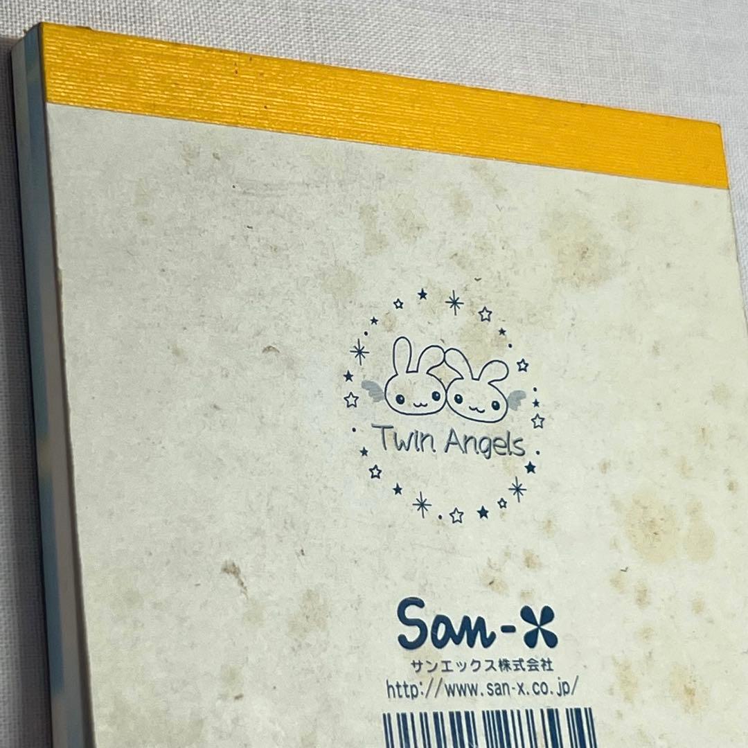 【在庫限り】【レア】ツイン　エンジェルス　メモ帳　平成レトロ　サンエックス　人気