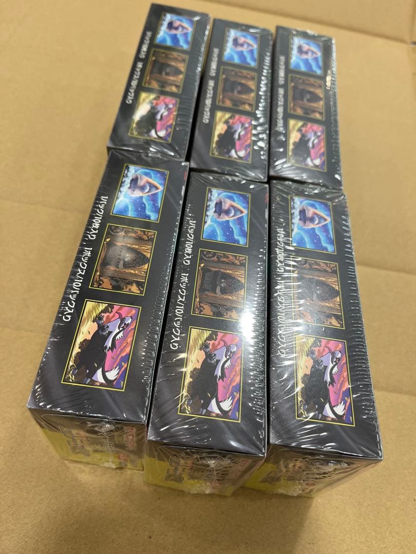 【シュリンク付き】ポケモンカードMEGA ドリーム ex 6BOX