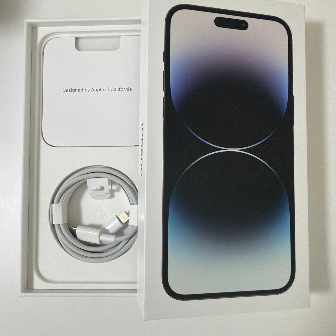 iPhone 14 Pro Maxスペースブラック　128GB