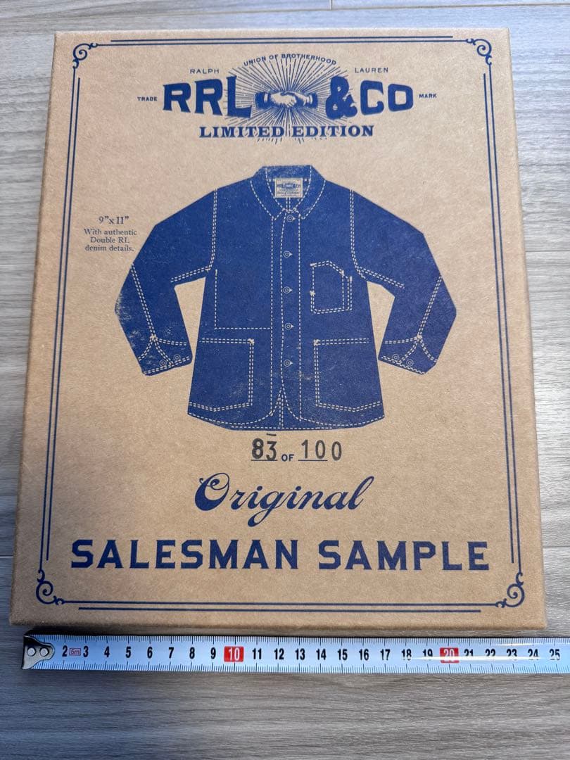 【希少】RRL SALESMAN SAMPLE セールスマンサンプル