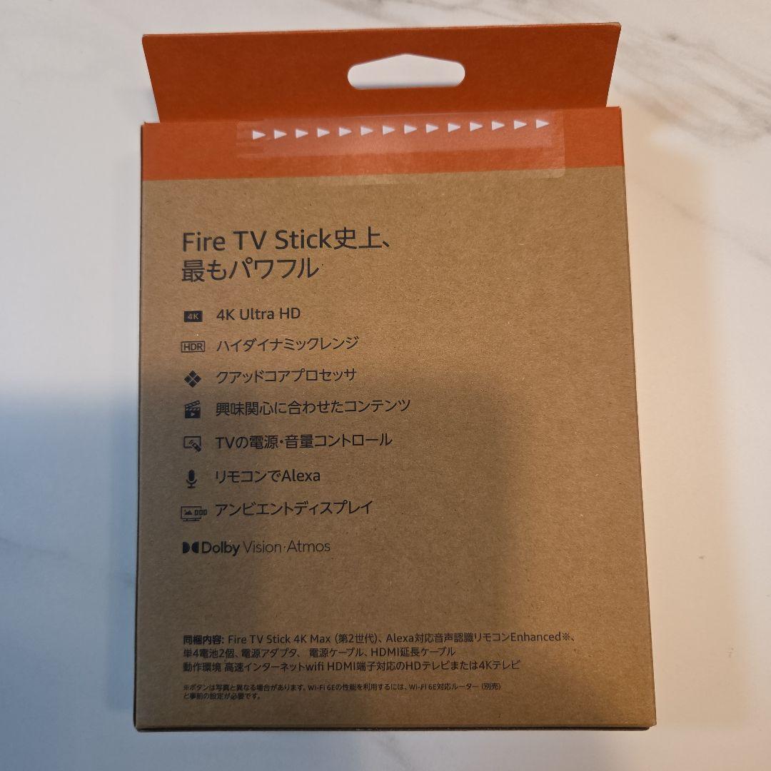 【新品】Fire TV Stick 4K Max 16GB Wi-Fi 6E