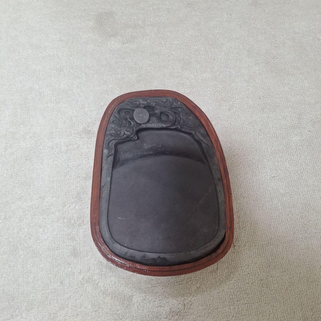 端渓硯　石眼　中国骨董品　硯