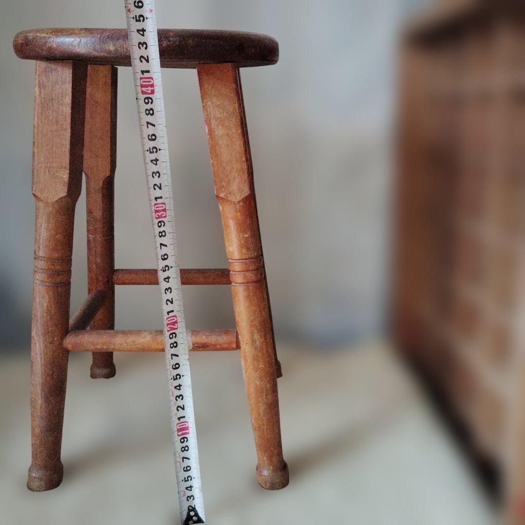 丸椅子　昭和レトロ　アンティーク