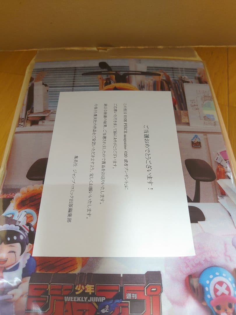 ワンピースマガジン　020　特製クリアファイル　当選品