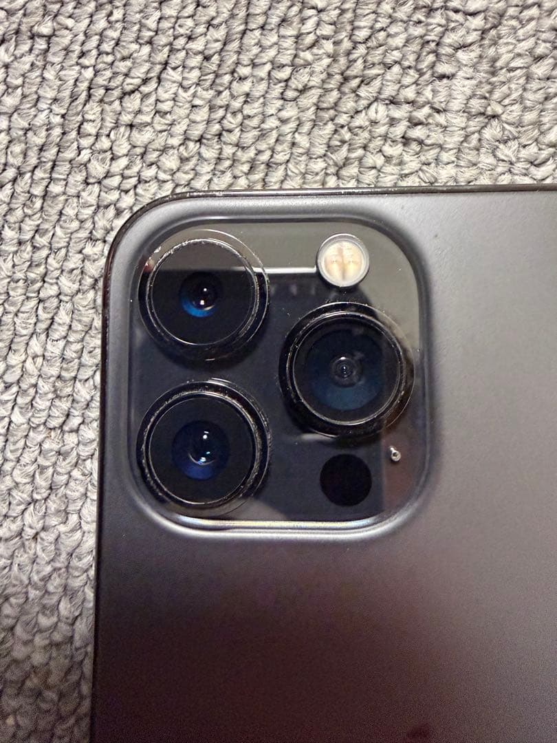 iPhone13pro 256GB グラファイト SIMフリー【液晶漏れあり】