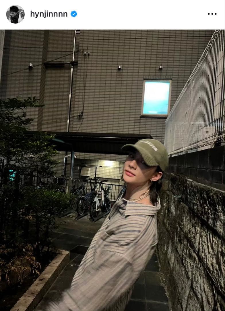 スキズ ヒョンジン着用  キャップ