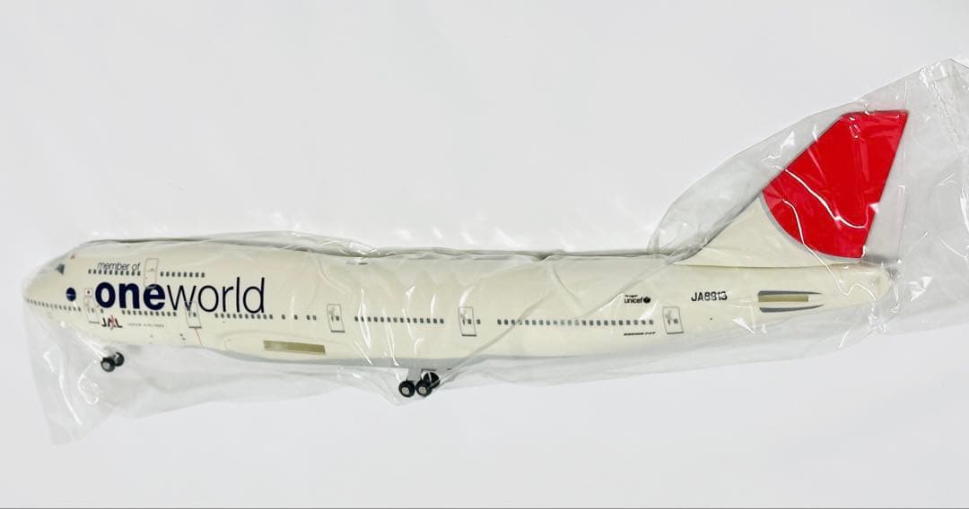 JALUX 1/200 B747-400 JAL one world塗装