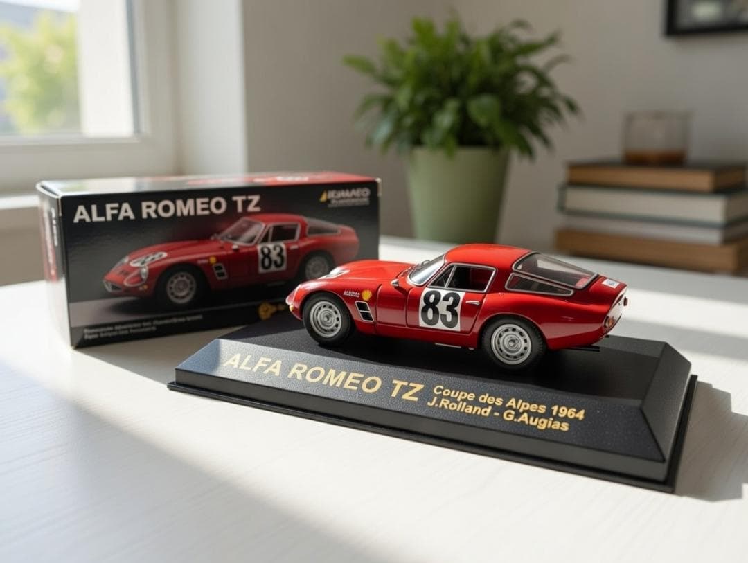 アルファロメオ TZ 1964 Coupe des Alpes 1/43