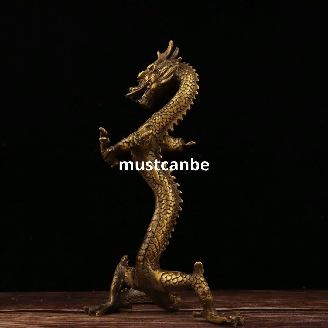 銅 細工 竜 応接間 茶台 博古架 装飾品 工芸品 置物