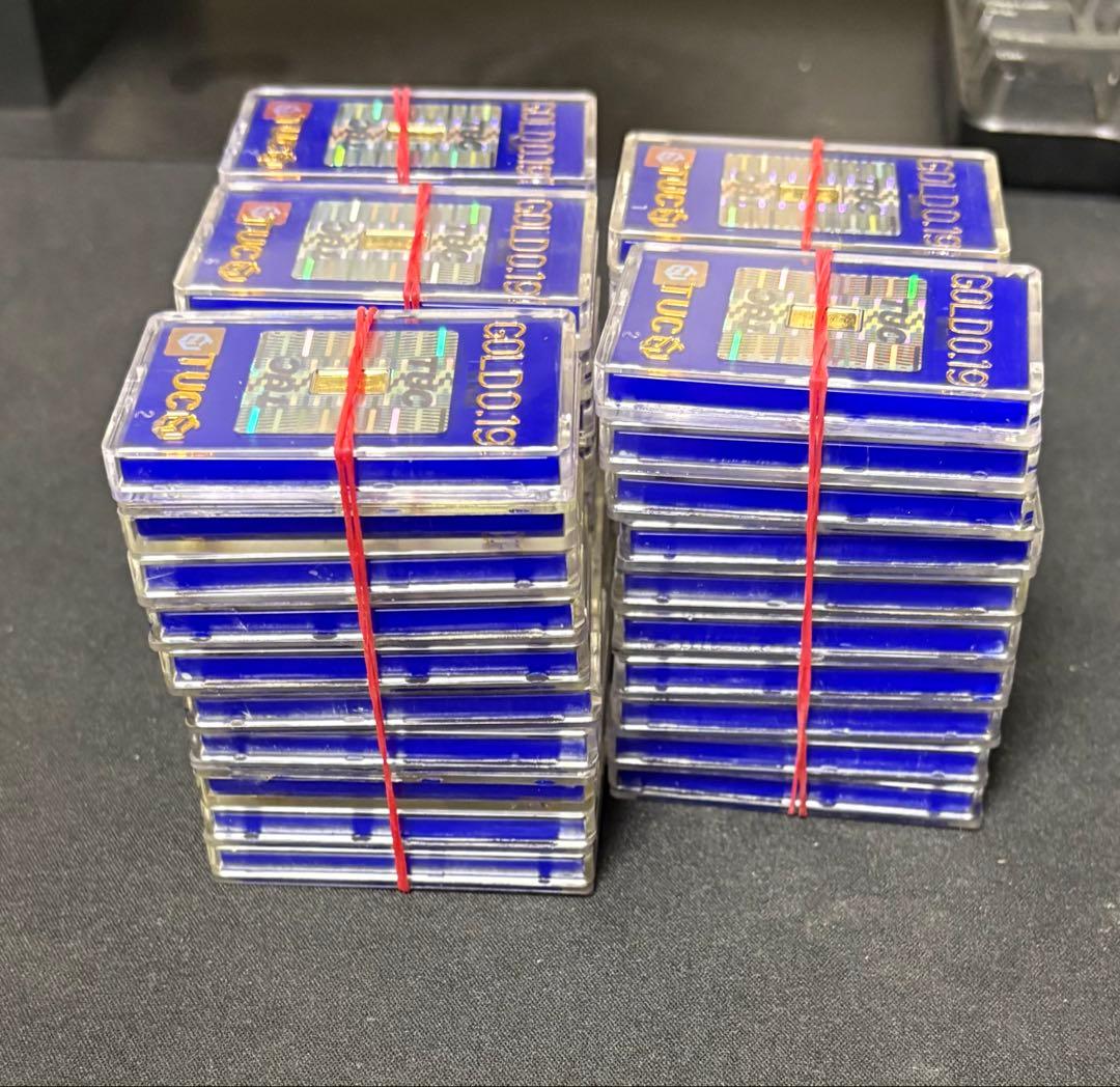 TUC Gold 0.1g 純金 景品 50個