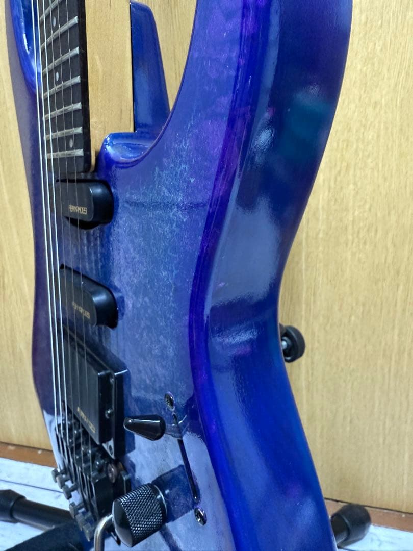 【メンテ済】Fernandes FR-55エレキギターラップ塗装フェルナンデス