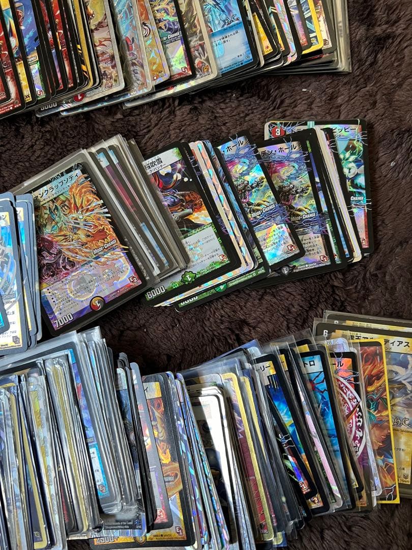 デュエルマスターズ　旧枠、金枠、銀枠、スリーブ、ファイルケース　半引退