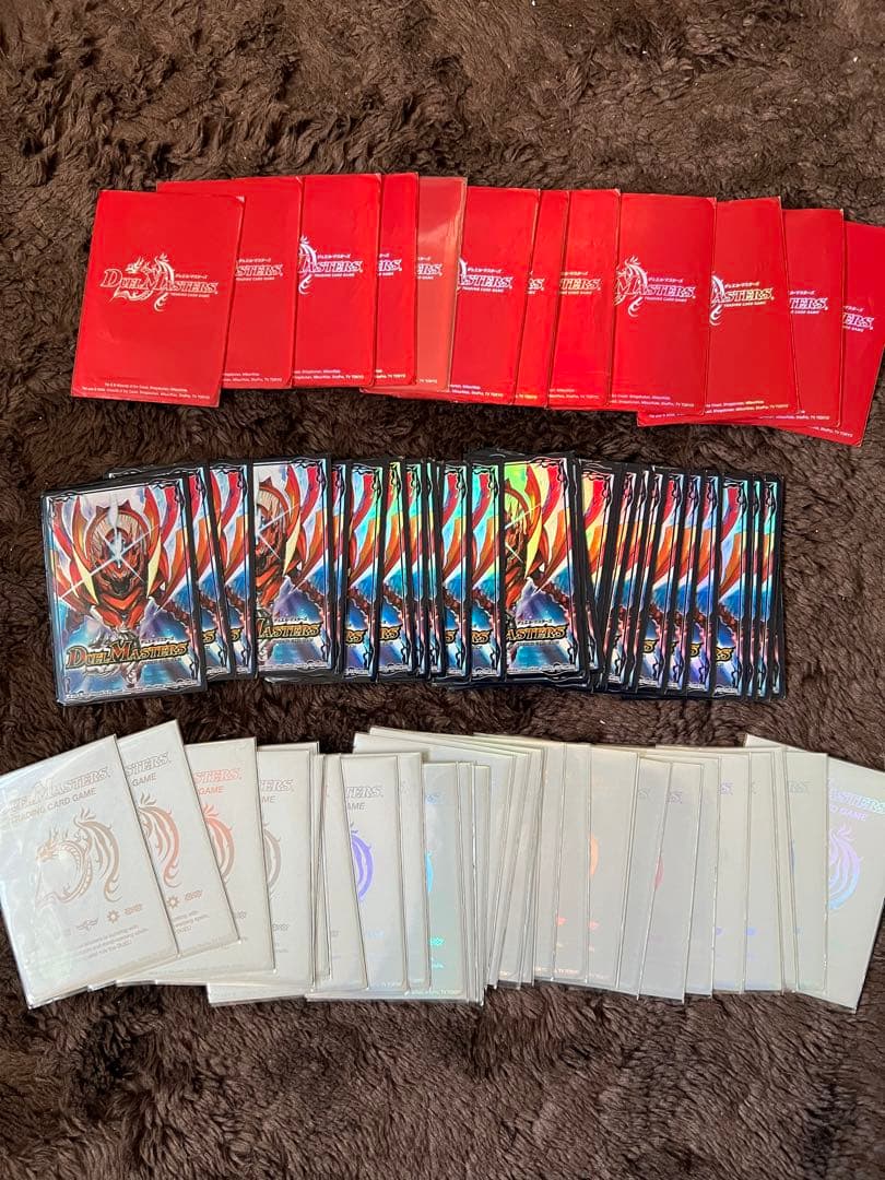 デュエルマスターズ　旧枠、金枠、銀枠、スリーブ、ファイルケース　半引退