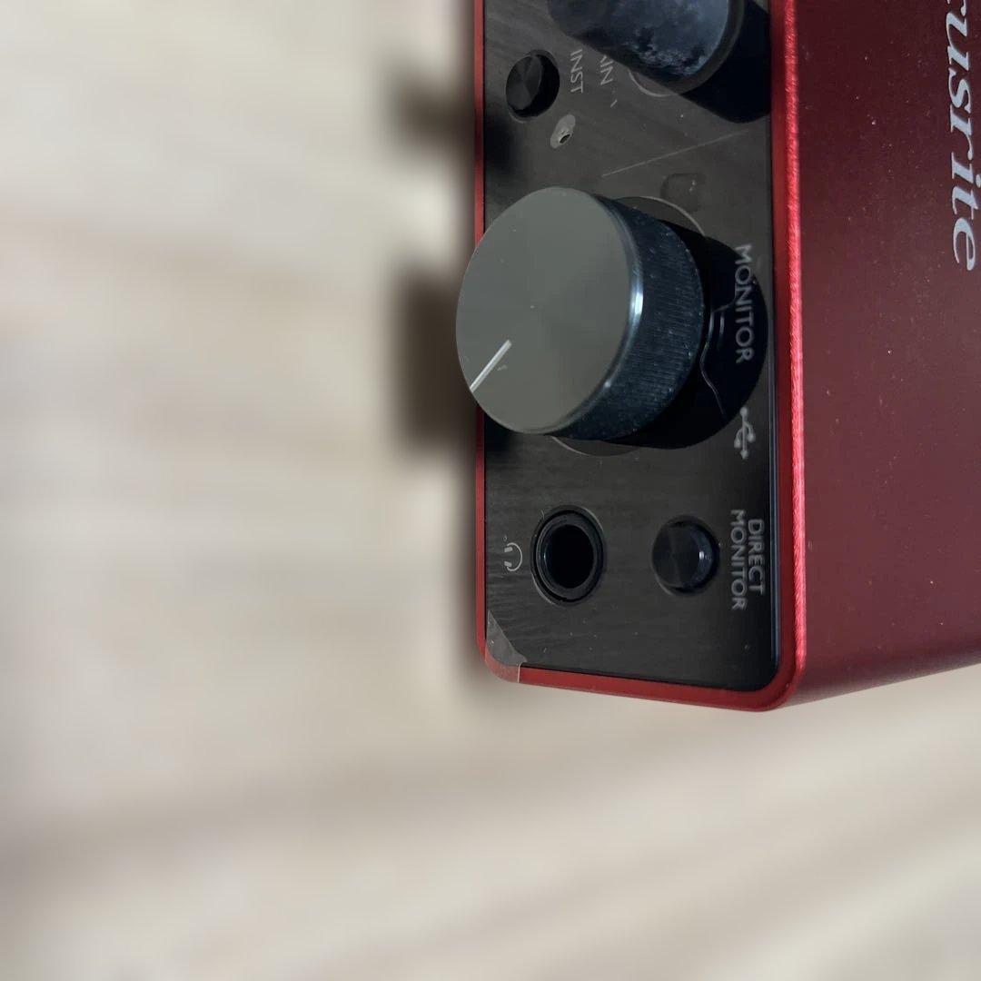 Focusrite Scarlett solo 本体のみ