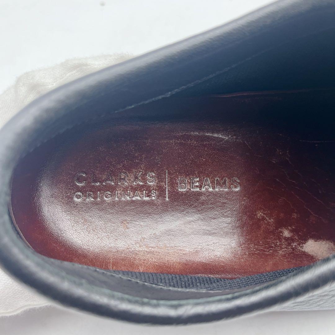 希少✨クラークス ビームス別注 ゴアテックス ビブラム レザー ワラビー 黒