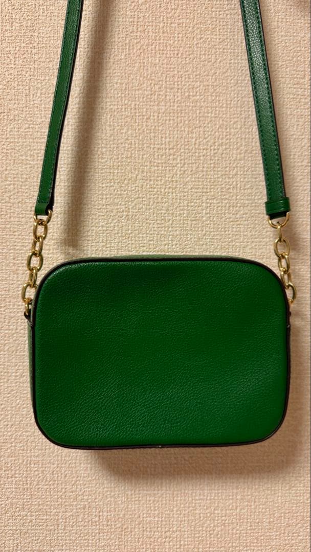 Ralph Lauren ラルフローレン　ショルダーバッグ　レザー　型押し