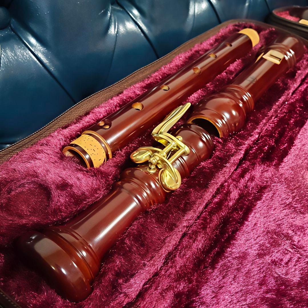 ​ヤマハ 木製テナーリコーダー YRT-61M バロック式 YAMAHA ケース