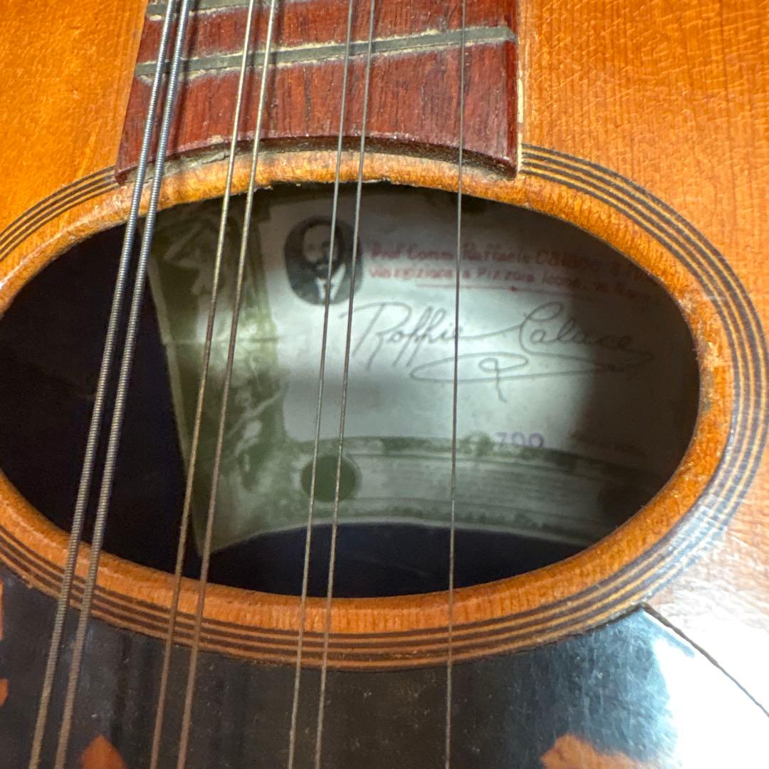 マンドリン　ラファエレ　カラーチェ　昭和　ヴィンテージ