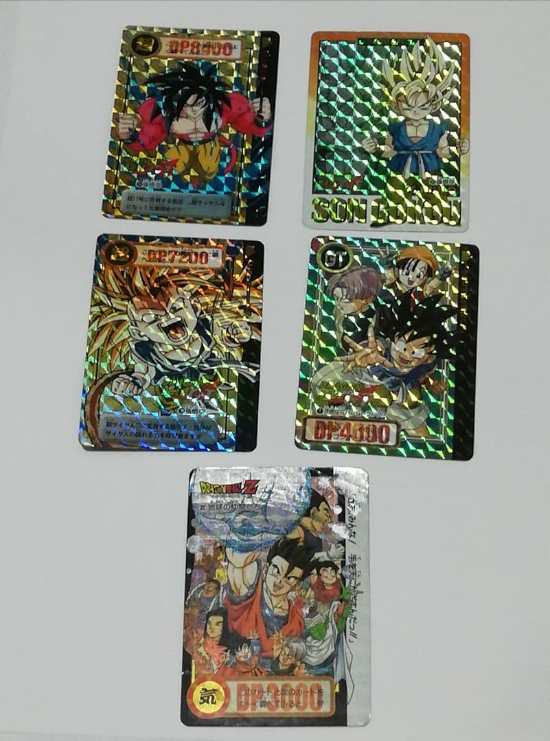 ドラゴンボール　カードダス　②　BANDAI　隠れキラ　記念カード　初期