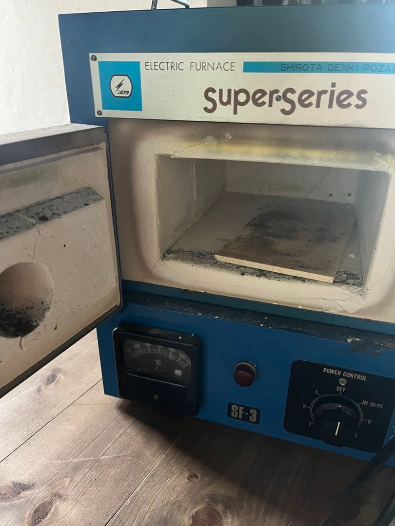 【動作品】七宝電気炉 SHIROTA SF-3 七宝焼 スーパーシリーズ