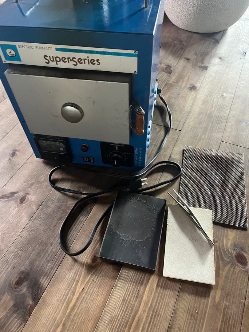 【動作品】七宝電気炉 SHIROTA SF-3 七宝焼 スーパーシリーズ