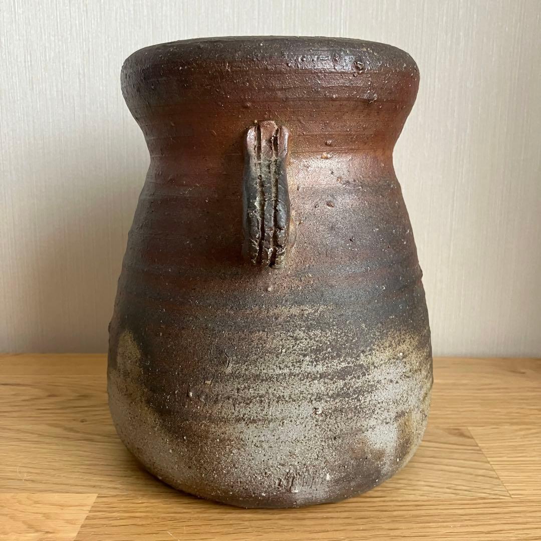 備前焼　水差し　花瓶　花器　蓋なし