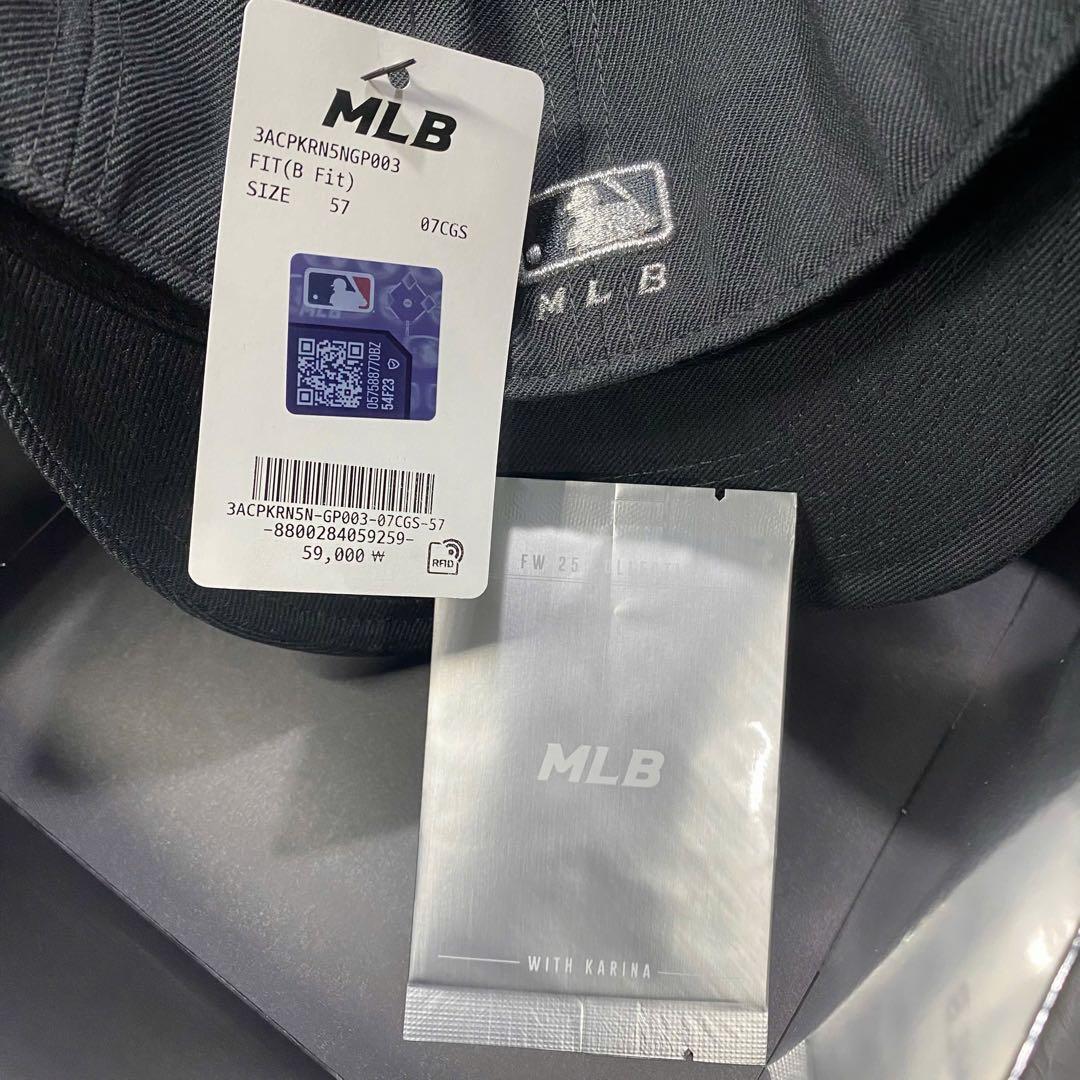 aespa カリナ MLB キャップ 帽子 KARINA エスパ トレカセット③