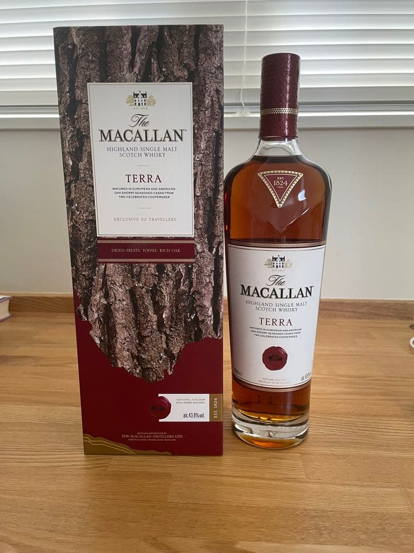 値下げThe Macallan Terra 43.8% ウイスキー