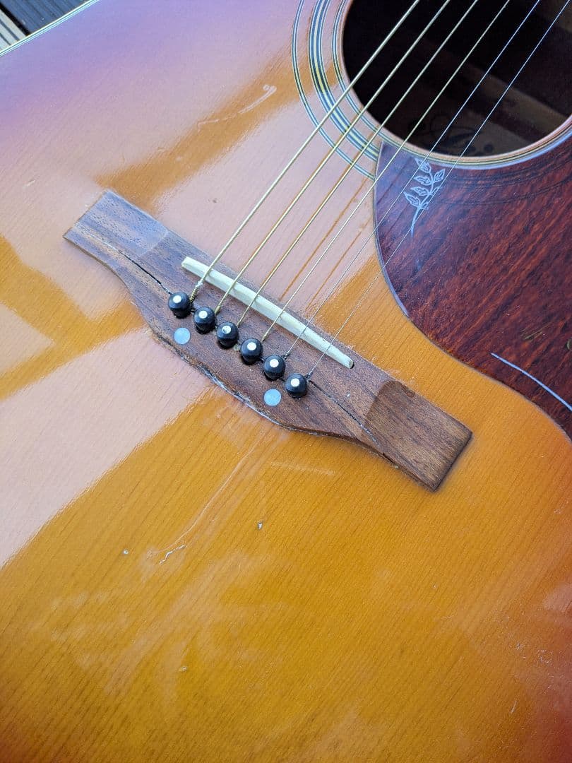 【希少】Aria ギブソンコピーモデル｜現状品・ネック折れ等ジャンク