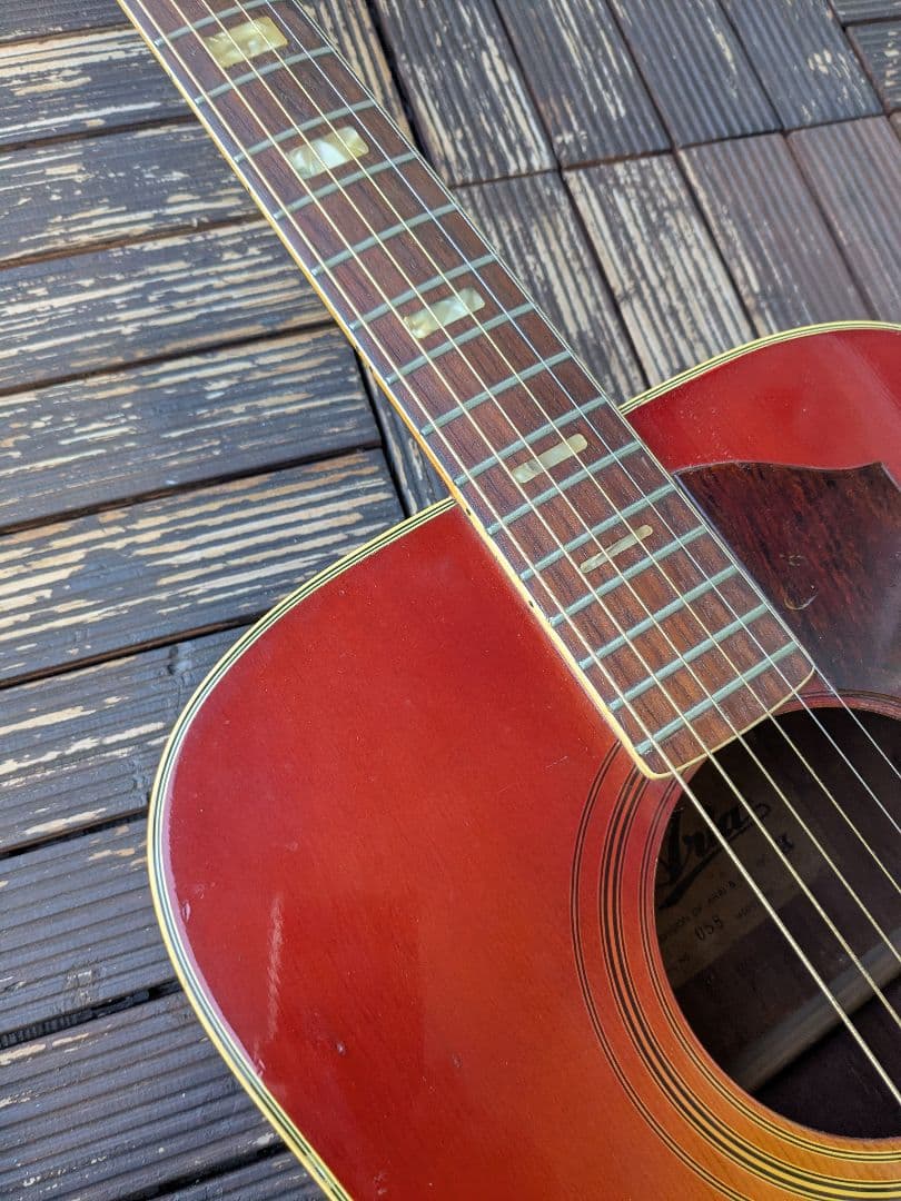 【希少】Aria ギブソンコピーモデル｜現状品・ネック折れ等ジャンク