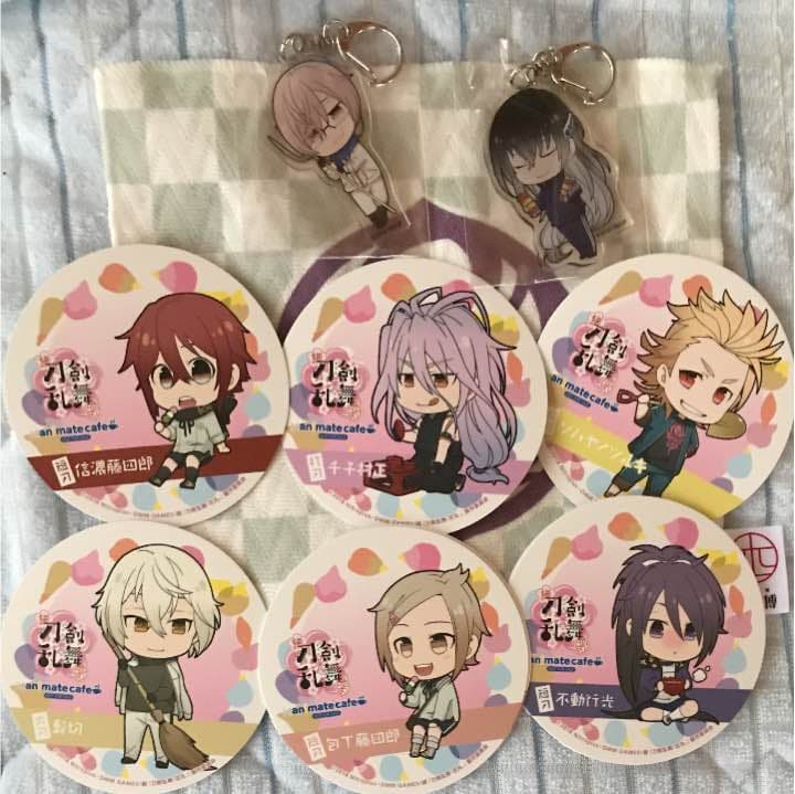 続刀剣乱舞花丸 アニカフェ アクキー コースター