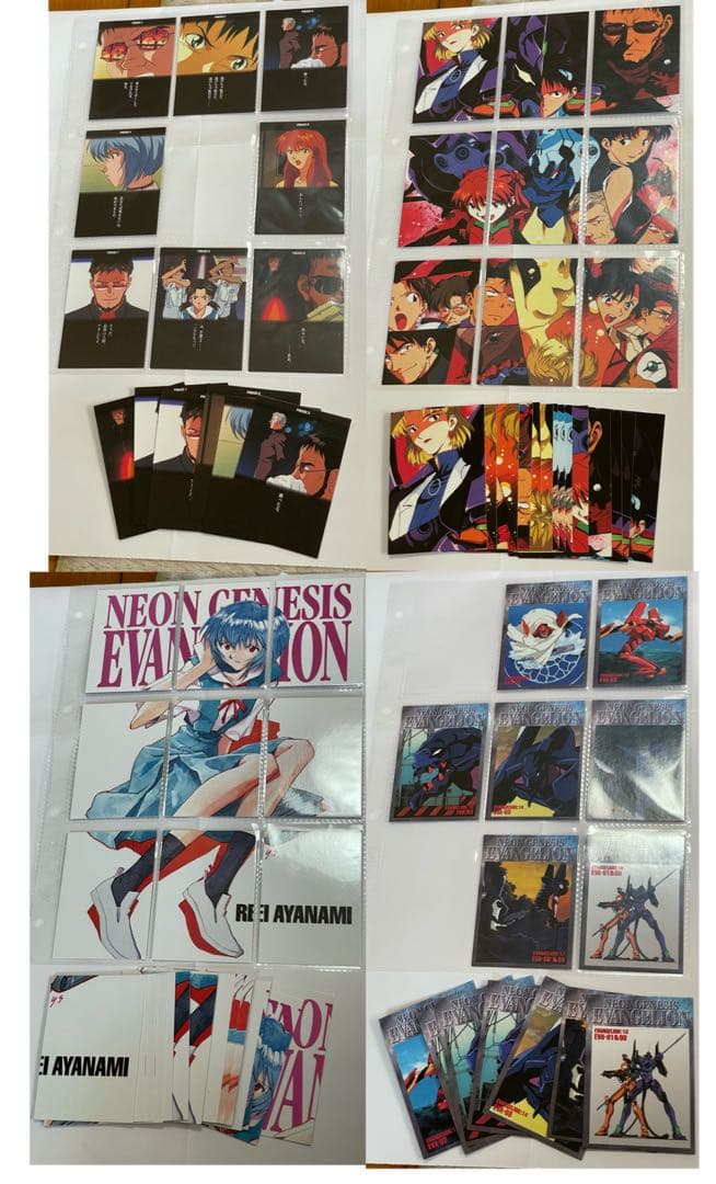エヴァンゲリオン　カードダスマスターズ　第壱集　第弐集　まとめ売り680枚