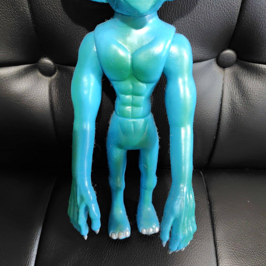 マーミット　宇宙人　青い怪獣フィギュア １９９７