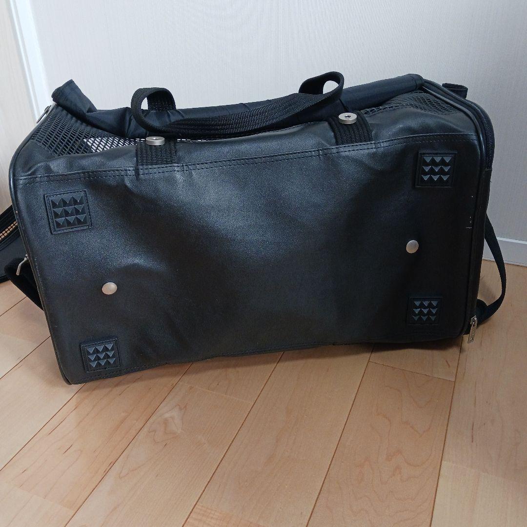 ペット用ソフトキャリーバッグ 黒 メッシュ　【Samsonite　サムソナイト】