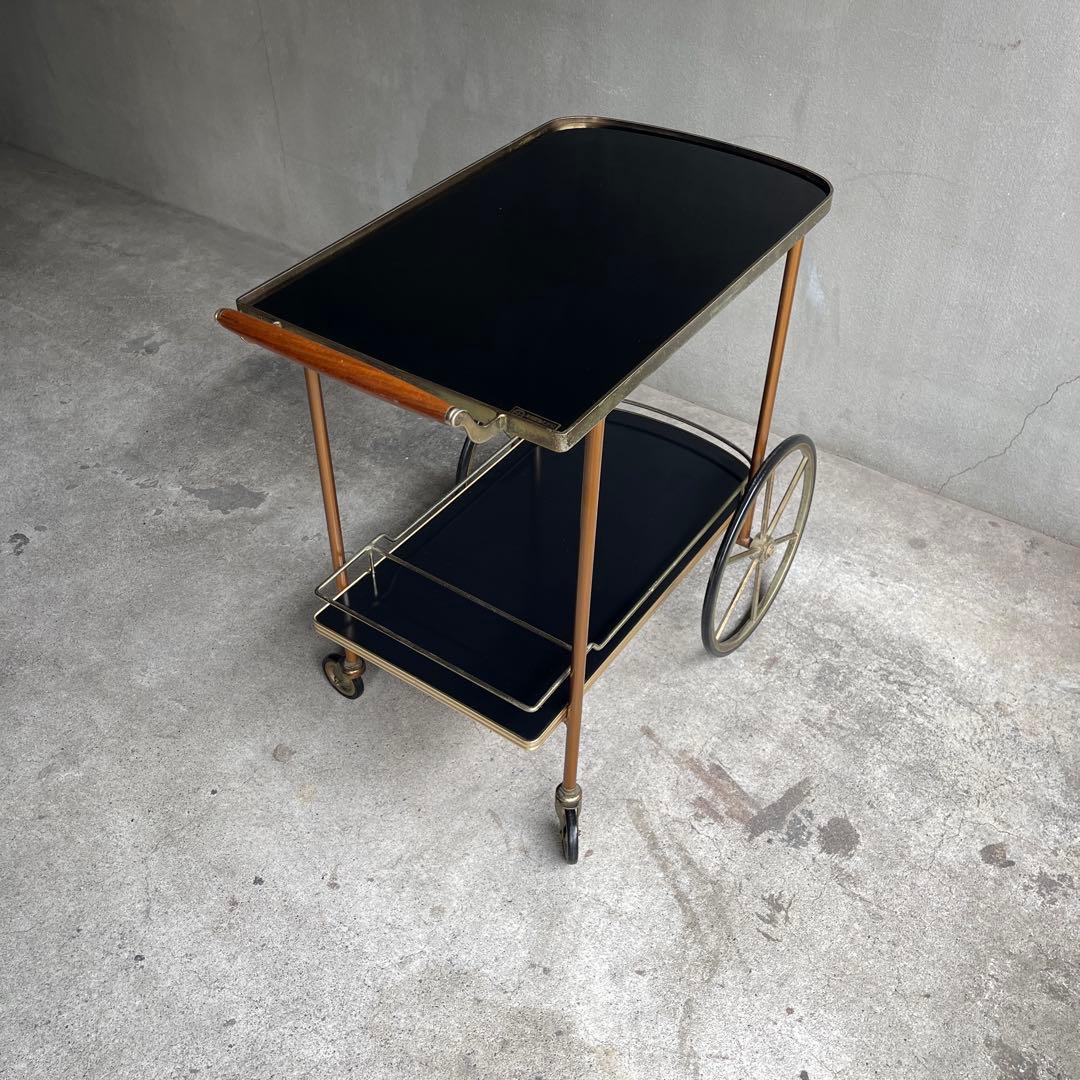 英国　PILKINGTON キッチンカート　ティートロリー　オールドヴィンテージ