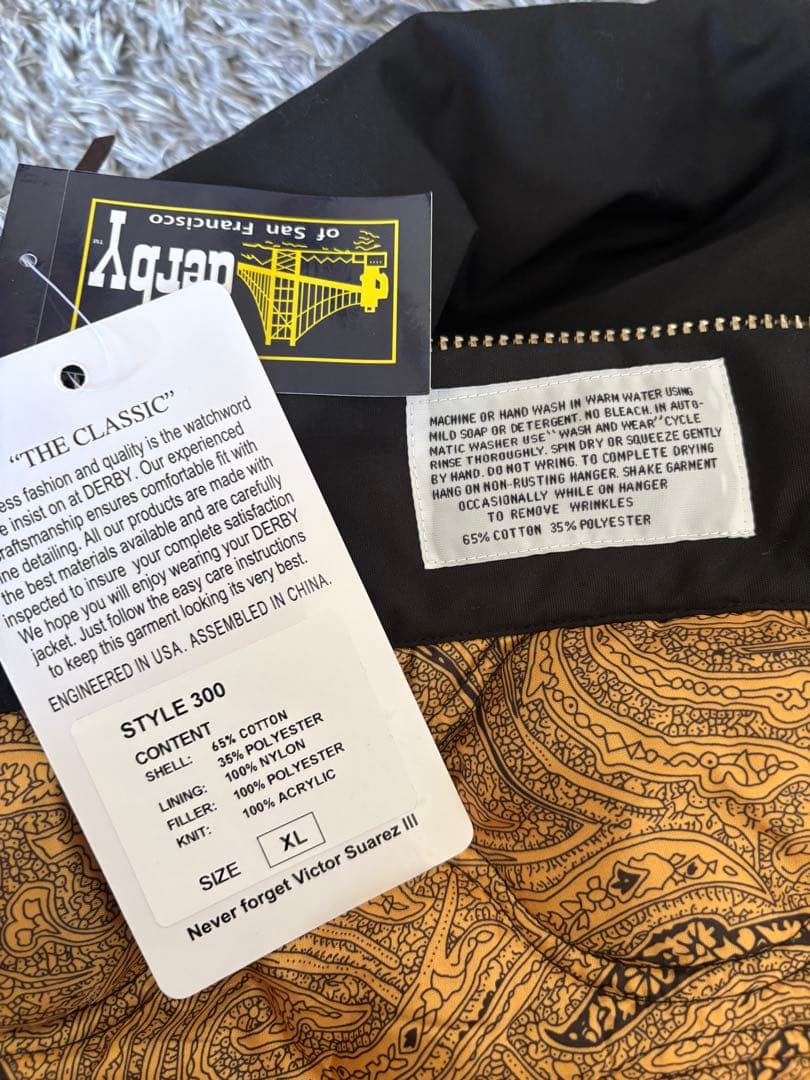 最安値 ダービージャケットXL 木村拓哉私物 キムタク着用