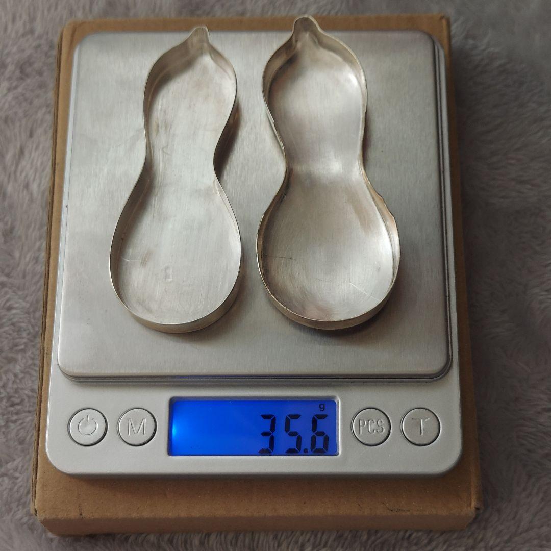 秦銀器店 京都四條 銀製 片切彫り爪楊枝入れ昭和 10年 1935年記念品