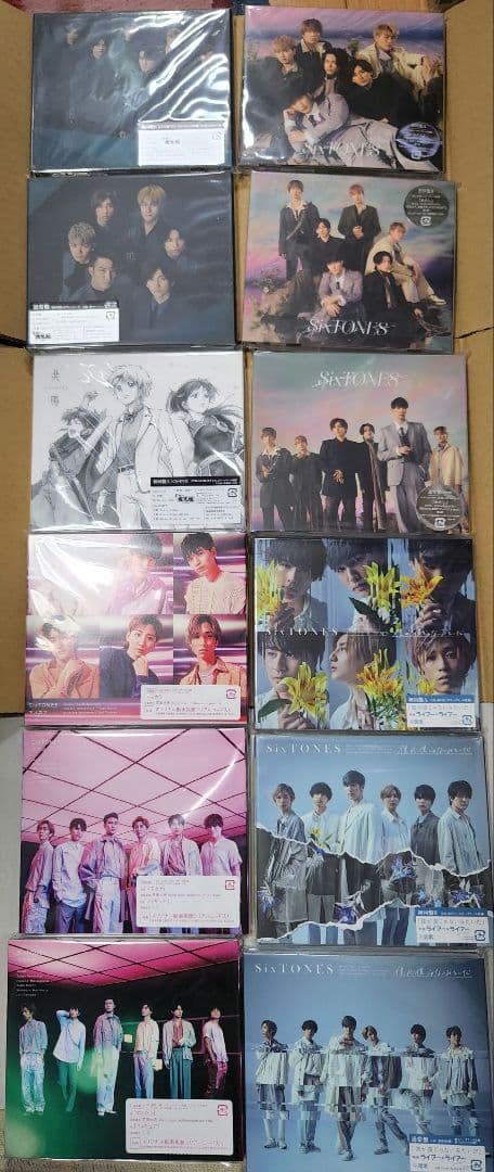 SixTONES CD DVD Blu-ray まとめ売り スト Man
