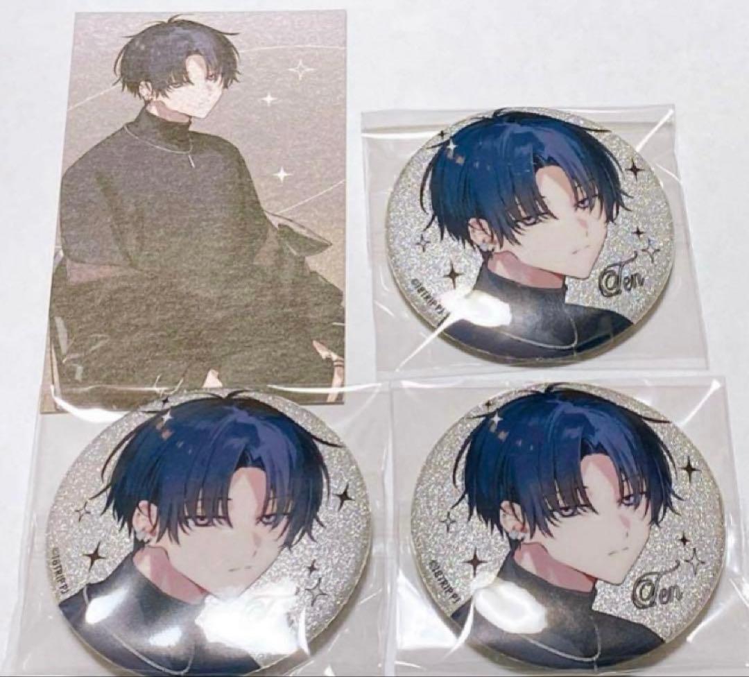 18TRIP 叢雲添 spoon.2Di 特典 イラストカード 缶バッジ