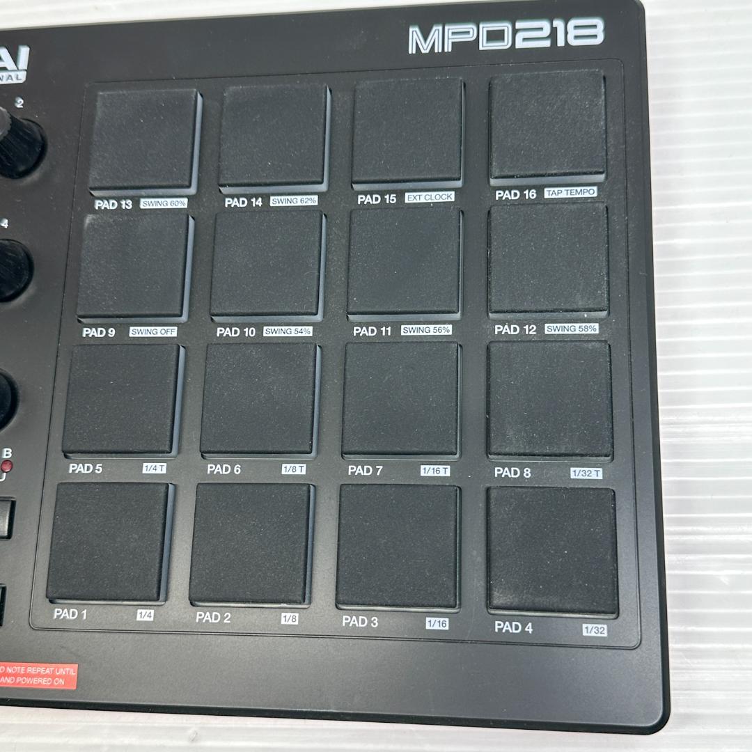 Akai Professional USB MIDIコントローラー MPD218