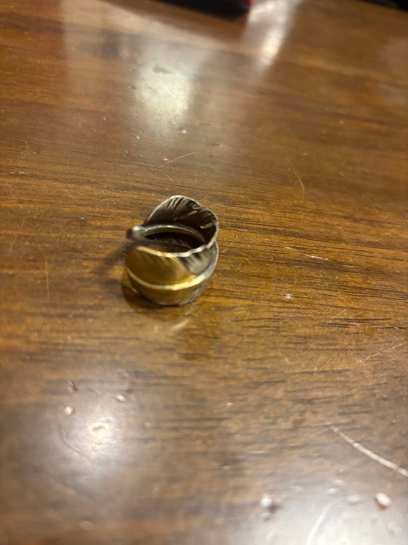 ゴローズタイプ　先金フェザーリング　ダブルフェザーリング