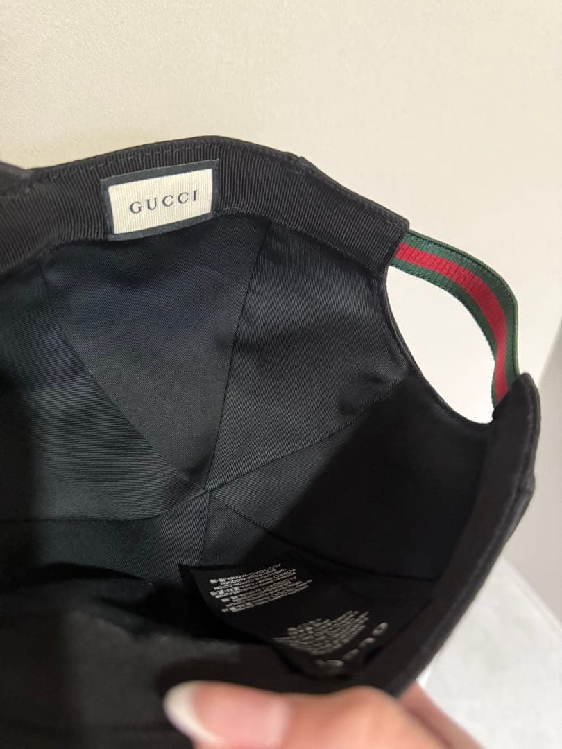 美品！GUCCI ベースボールキャップ　ユニセックス
